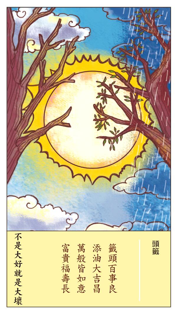 籤詩中的籤王──神明指示「不是大好就是大壞」的籤詩