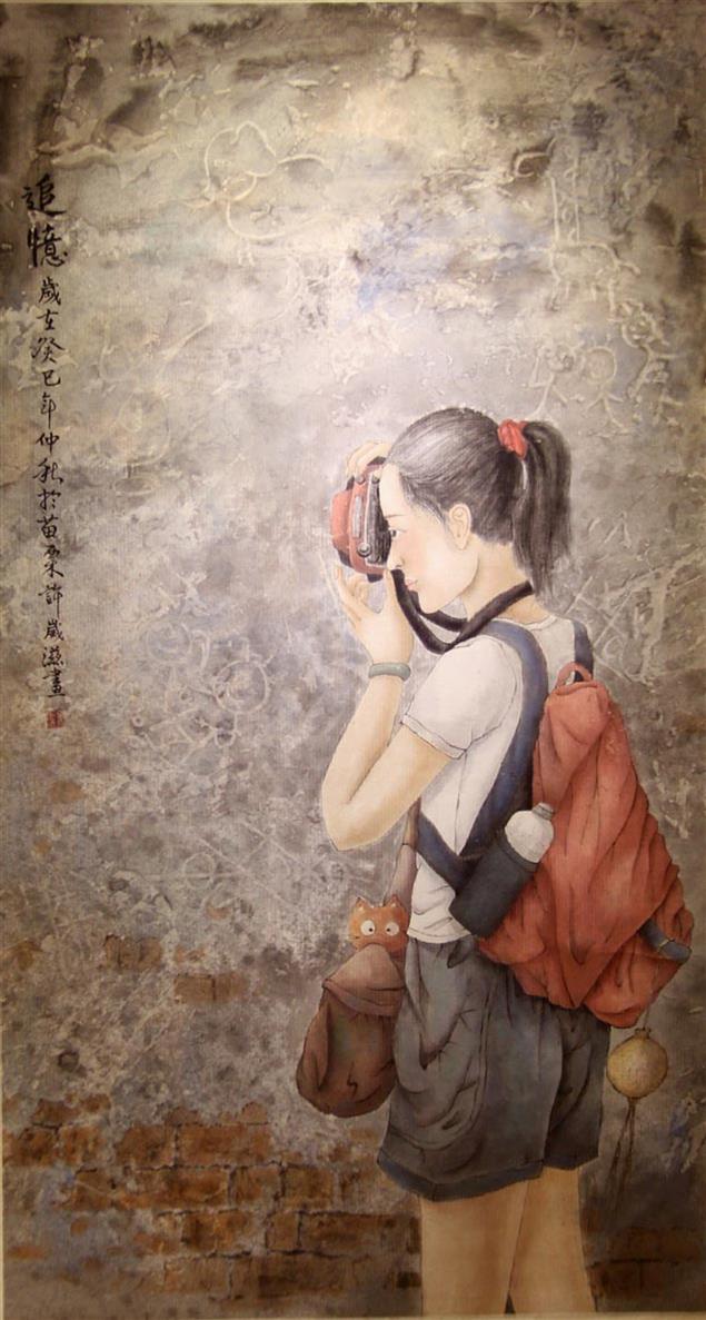 國立苑裡高中美術班第13屆畢業美展-逆流