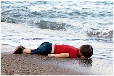 【代登】無聲的抗議── 悼念小難民愛蘭庫爾迪∕新加坡詩人郭永秀