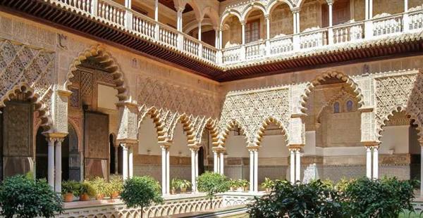 塞維亞 (Sevilla) 阿拉伯皇宮內部.jpg